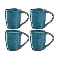 Espressotasse MATERA 90 ml blau 4er-Set