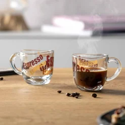 Espressotasse NAPOLI 80 ml 3farbig 6er-Set