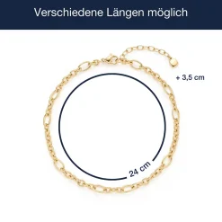 Fußkette SOLVANI gold CIAO