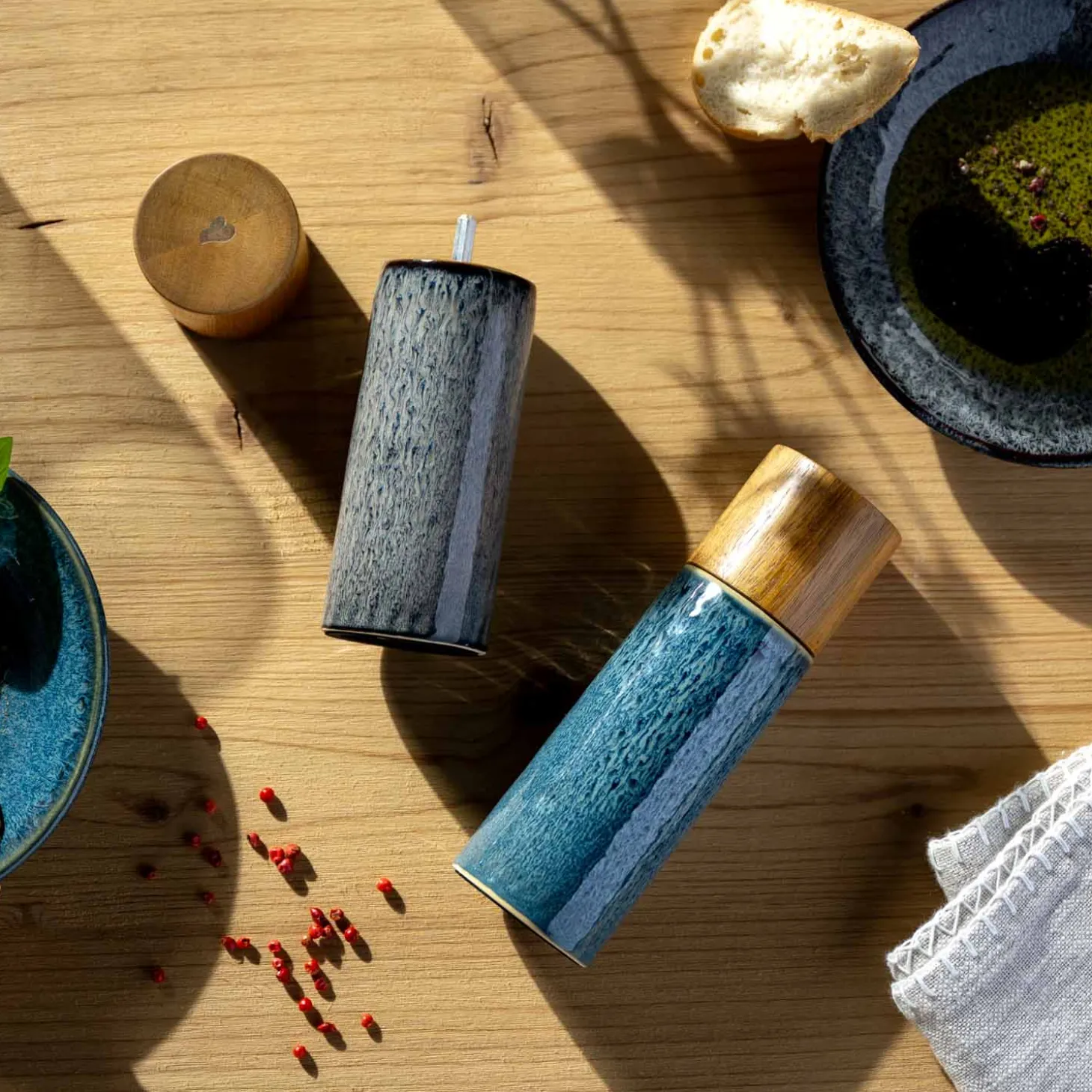 Gewürzmühle MATERA 17 cm anthrazit