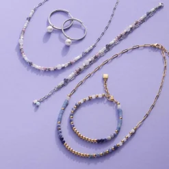 Halskette BELINDA 45 cm gold