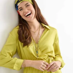 Halskette BISCA 80 cm gold Clip & Mix