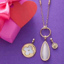 Halskette CARONNA gold Clip & Mix