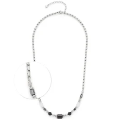 Halskette CASORIA 45 cm silber