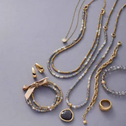 Halskette CATHERINE 45 cm gold