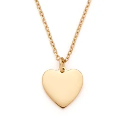 Halskette COLETTA 42 cm gold mit persönlicher Gravur