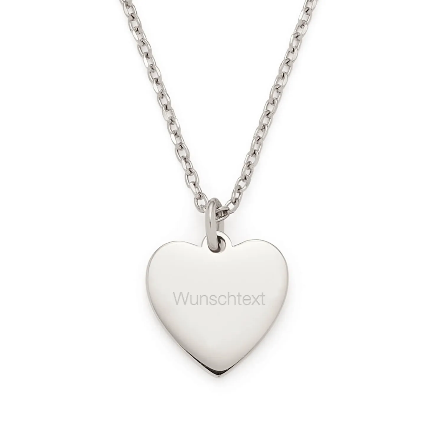 Halskette COLETTA 42 cm silber mit persönlicher Gravur