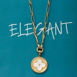 Halskette CONSENZA 70 cm gold Clip & Mix