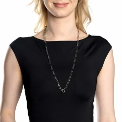 Halskette CONSENZA 70 cm silber Clip & Mix