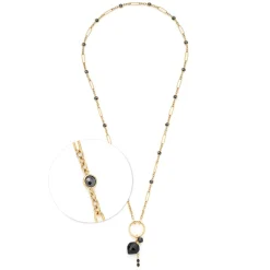 Halskette DELICA 80 cm gold Clip & Mix