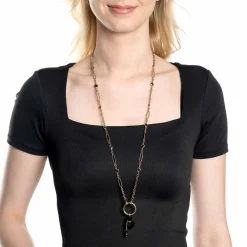 Halskette DELICA 80 cm gold Clip & Mix