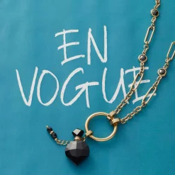 Halskette DELICA 80 cm gold Clip & Mix