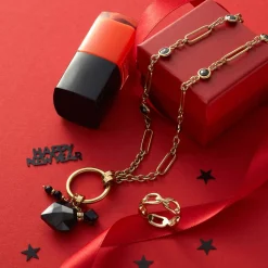 Halskette DELICA 80 cm gold Clip & Mix