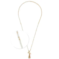 Halskette DONNA 80 cm sand Sommer