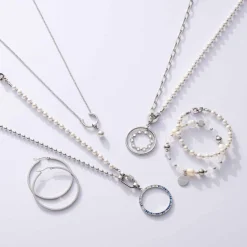 Halskette DOTTY 60 cm Clip & Mix