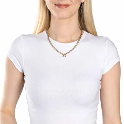 Halskette ELISABETH 45 cm gold