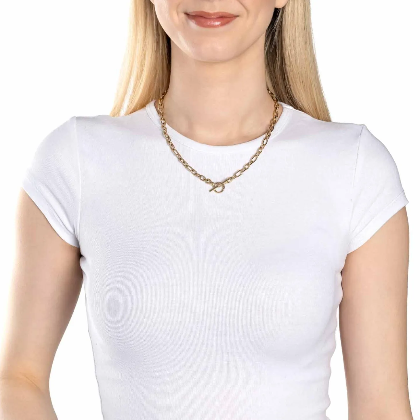 Halskette ELISABETH 45 cm gold