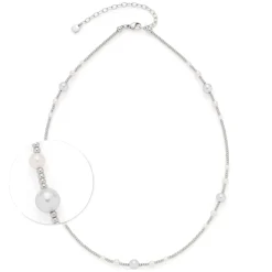 Halskette ELSANA 42 cm silber