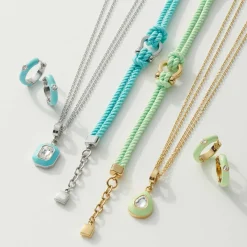 Halskette GIGI 45 cm grün