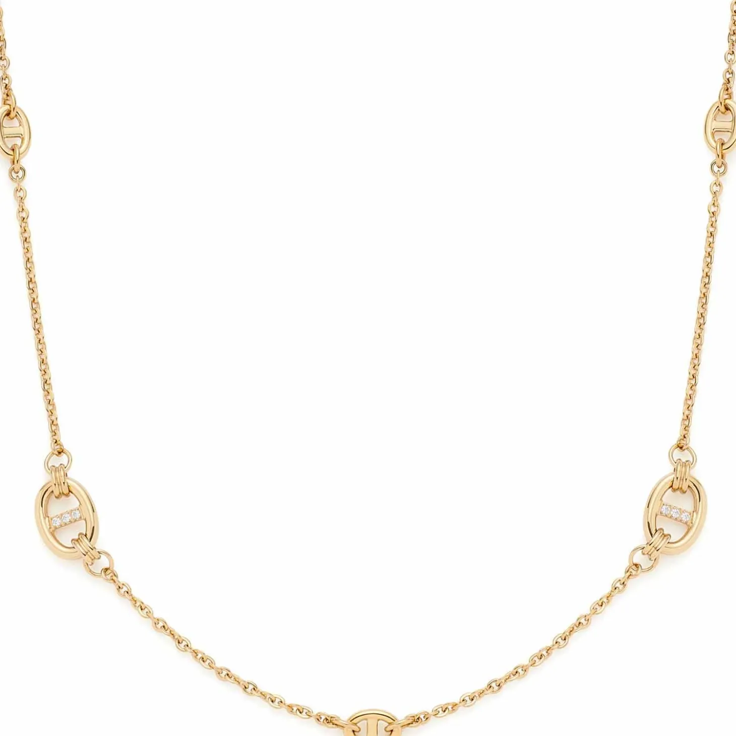 Halskette HERMA 80 cm gold