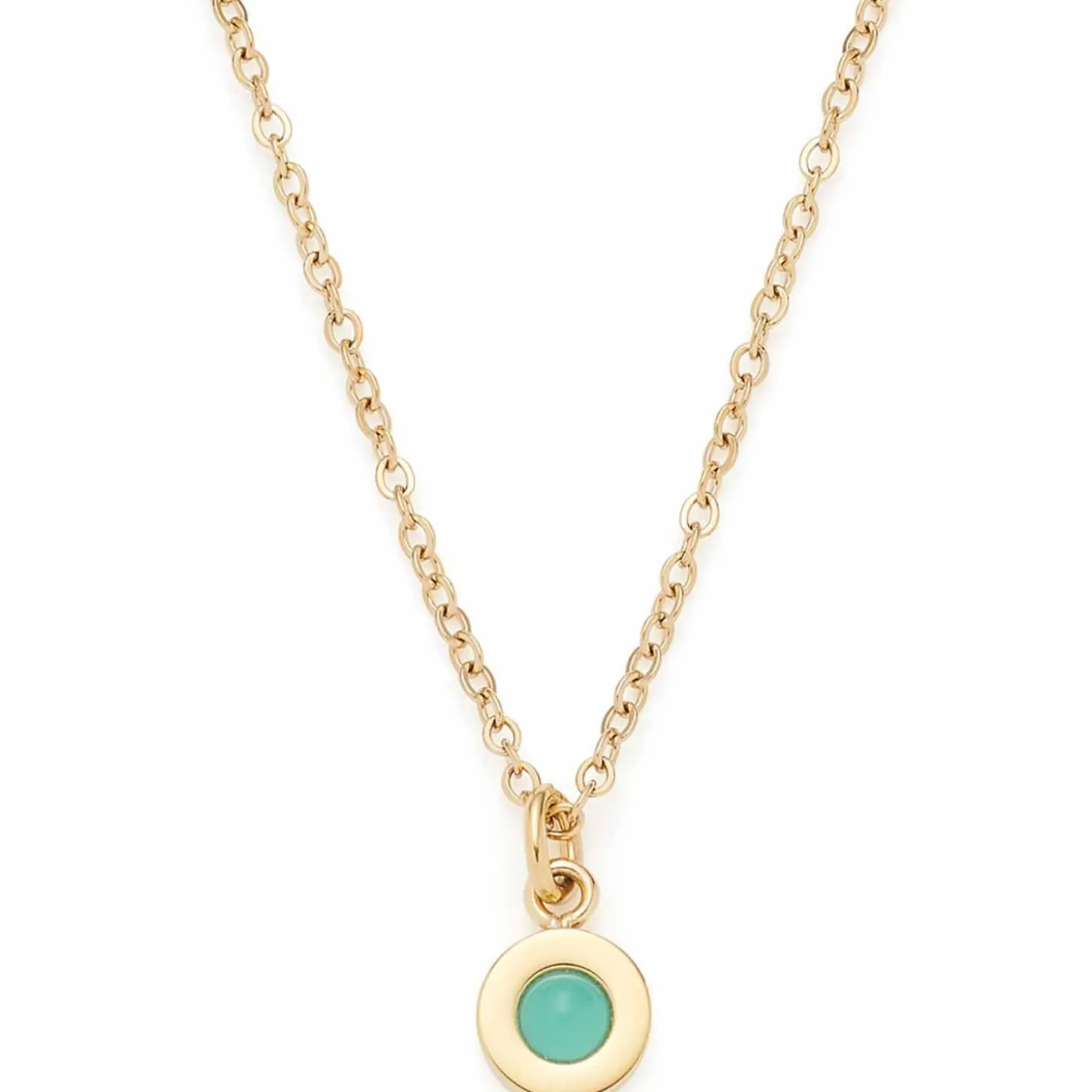 Halskette ISA 42 cm aqua