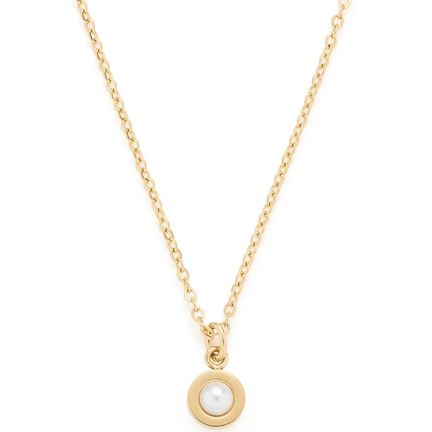 Halskette ISA 42 cm gold/weiß Sommer Special