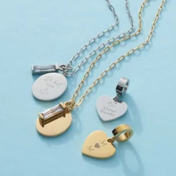 Halskette IT'S ME 45 cm gold mit persönlicher Gravur