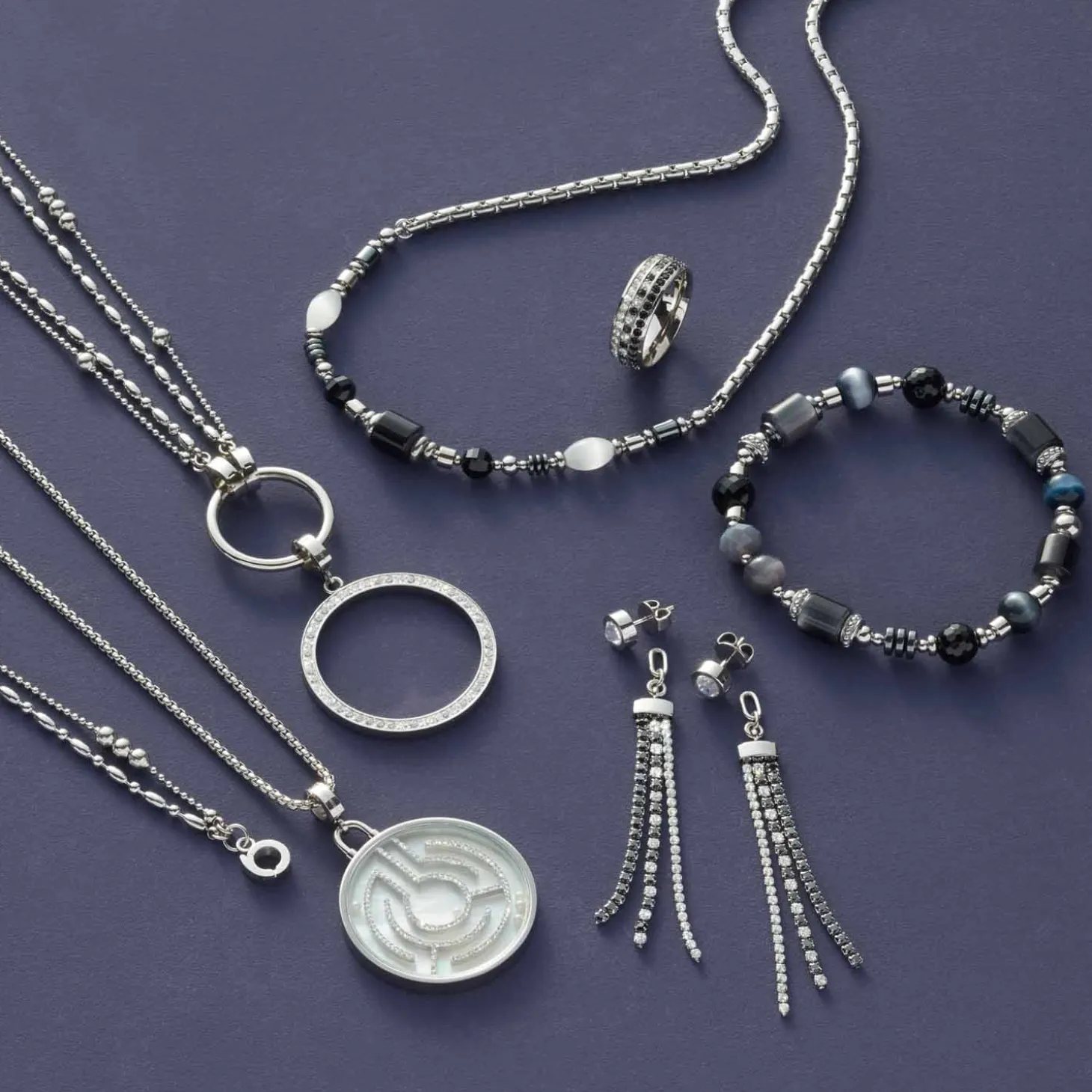 Halskette JOY 80 cm silber