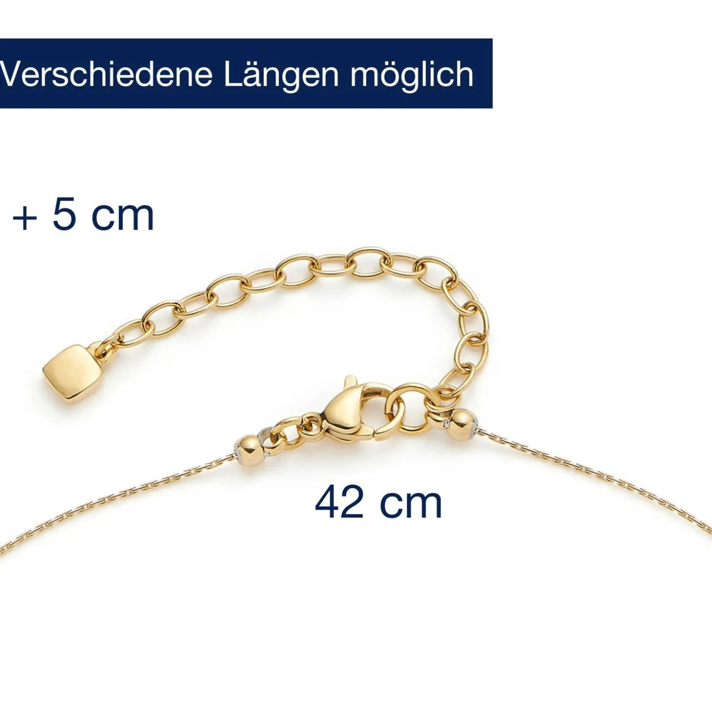 Halskette LILLY 42 cm gold CIAO