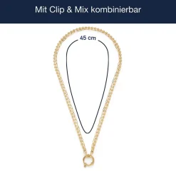 Halskette LIZZY 45 cm gold Clip & Mix