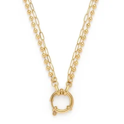 Halskette LIZZY 45 cm gold Clip & Mix