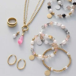 Halskette LIZZY 45 cm gold Clip & Mix