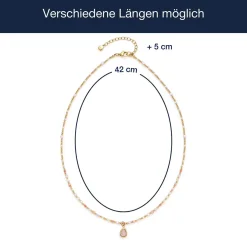 Halskette SHARI 42 cm gold CIAO