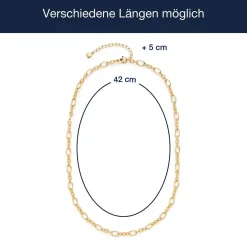 Halskette SOLVANI 42 cm gold CIAO