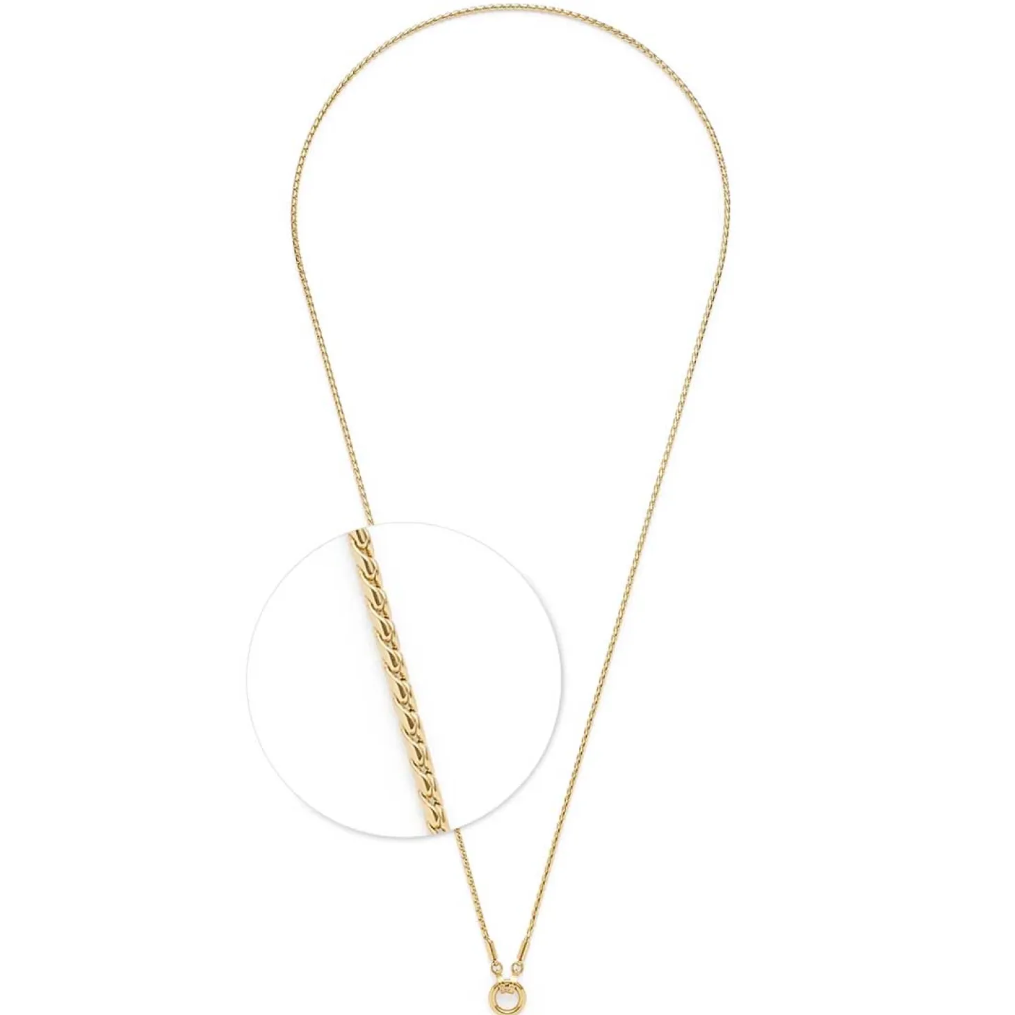 Halskette SONJA 80 cm gold Clip & Mix