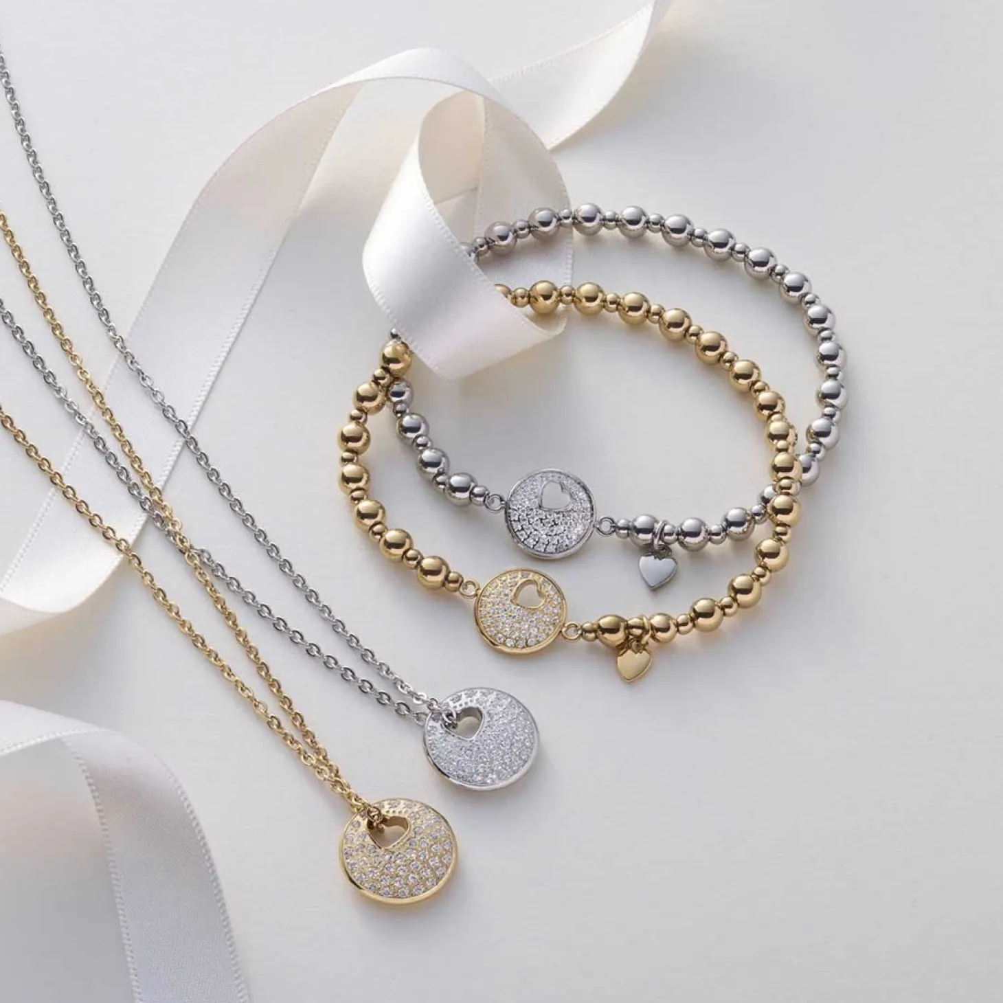 Halskette SUE AMOUR 45 cm gold Valentine Special