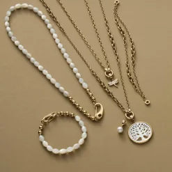 Halskette SUZANNE 80 cm gold Clip & Mix