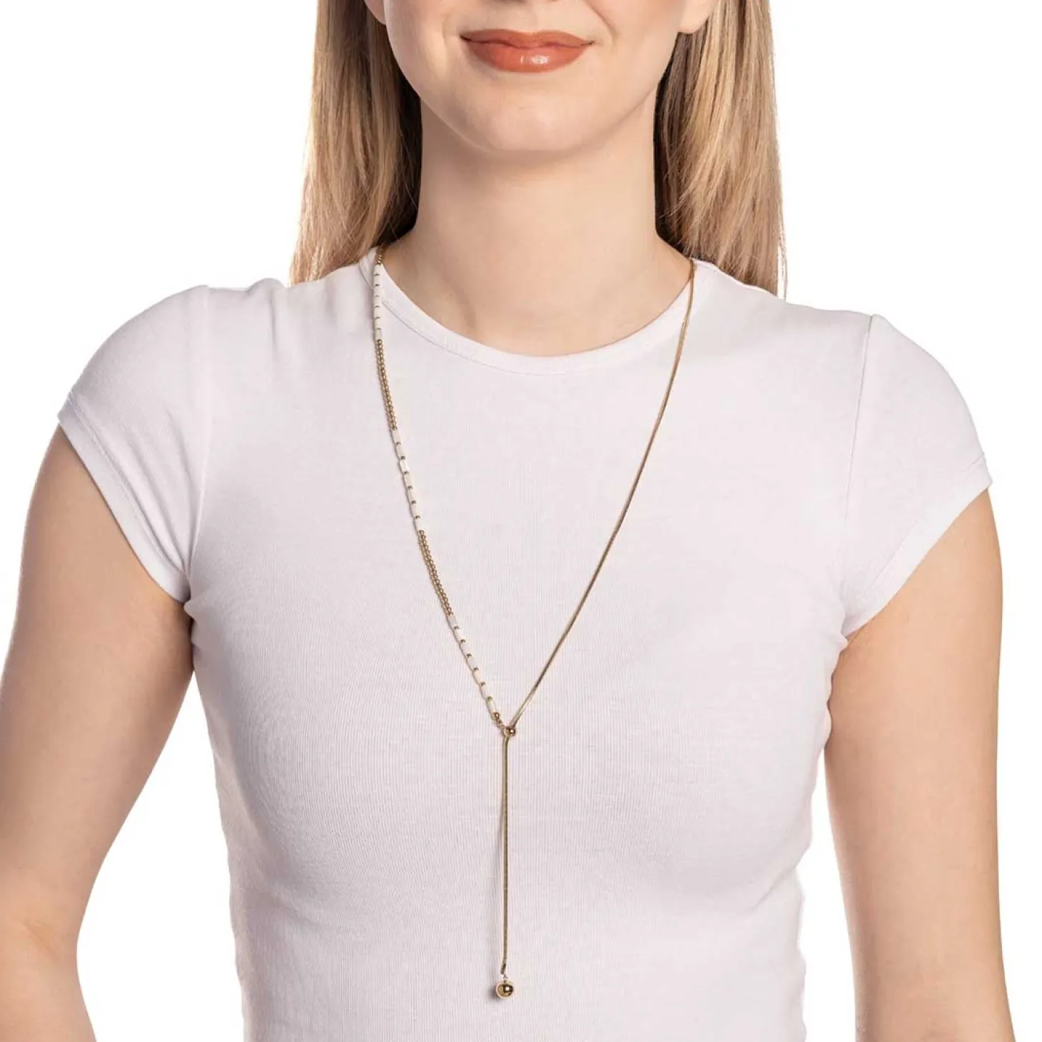 Halskette YVONNE 90 cm gold