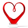 Herzskulptur HEART 24 cm rot