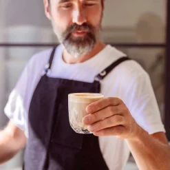 Kaffeeglas GOCCE 220ml 3. Variante 2er-Set