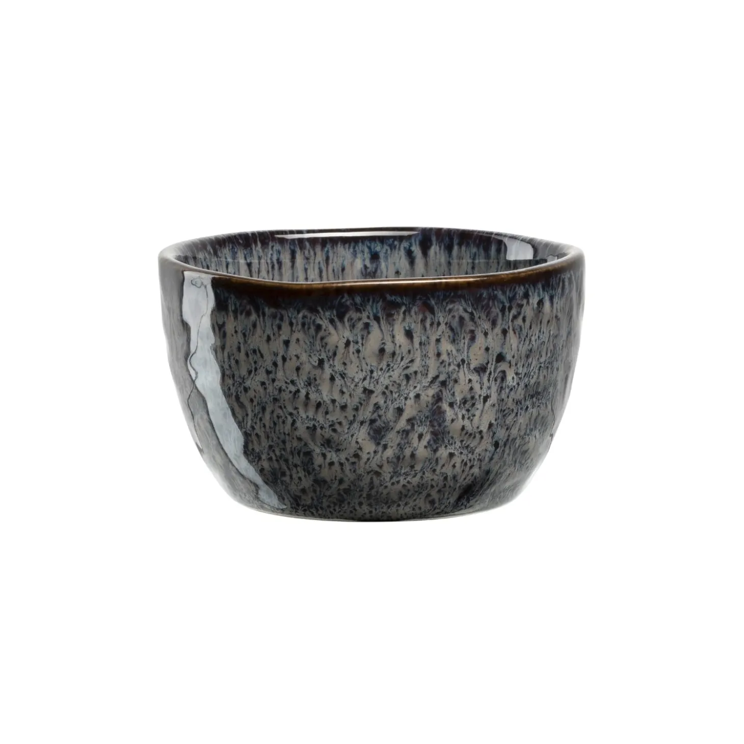 Keramikdipschale MATERA 8 cm anthrazit