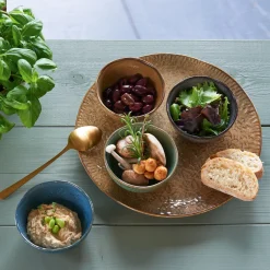 Keramikschale MATERA 12 cm anthrazit 6er-Set