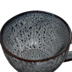 Keramiktasse MATERA 290 ml anthrazit 4er-Set
