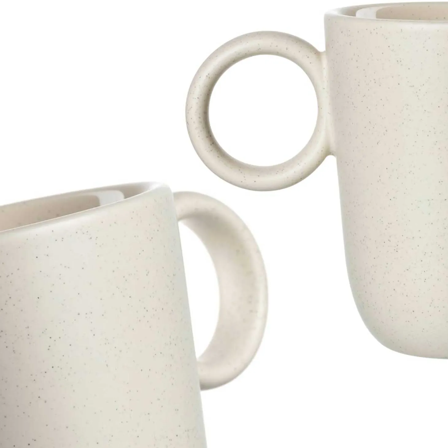 Keramiktasse ROMA 400 ml creme 6er-Set