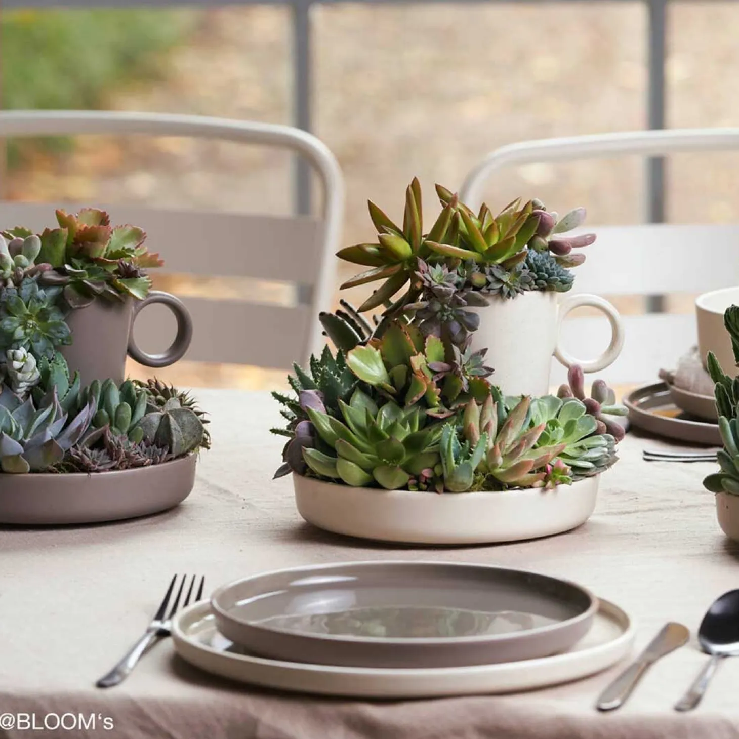 Keramiktasse ROMA 400 ml creme 6er-Set