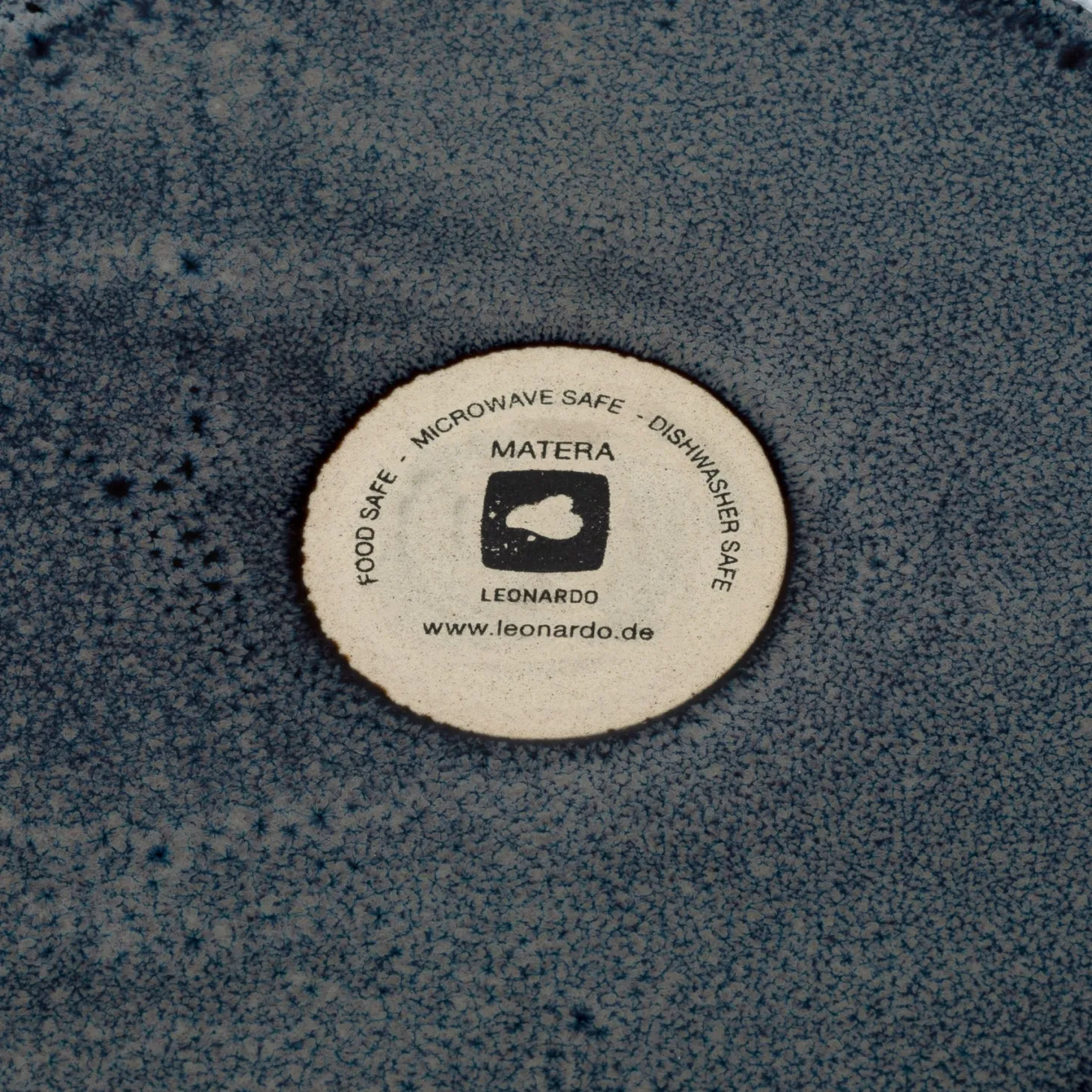 Keramikteller MATERA 27 cm anthrazit 6er-Set