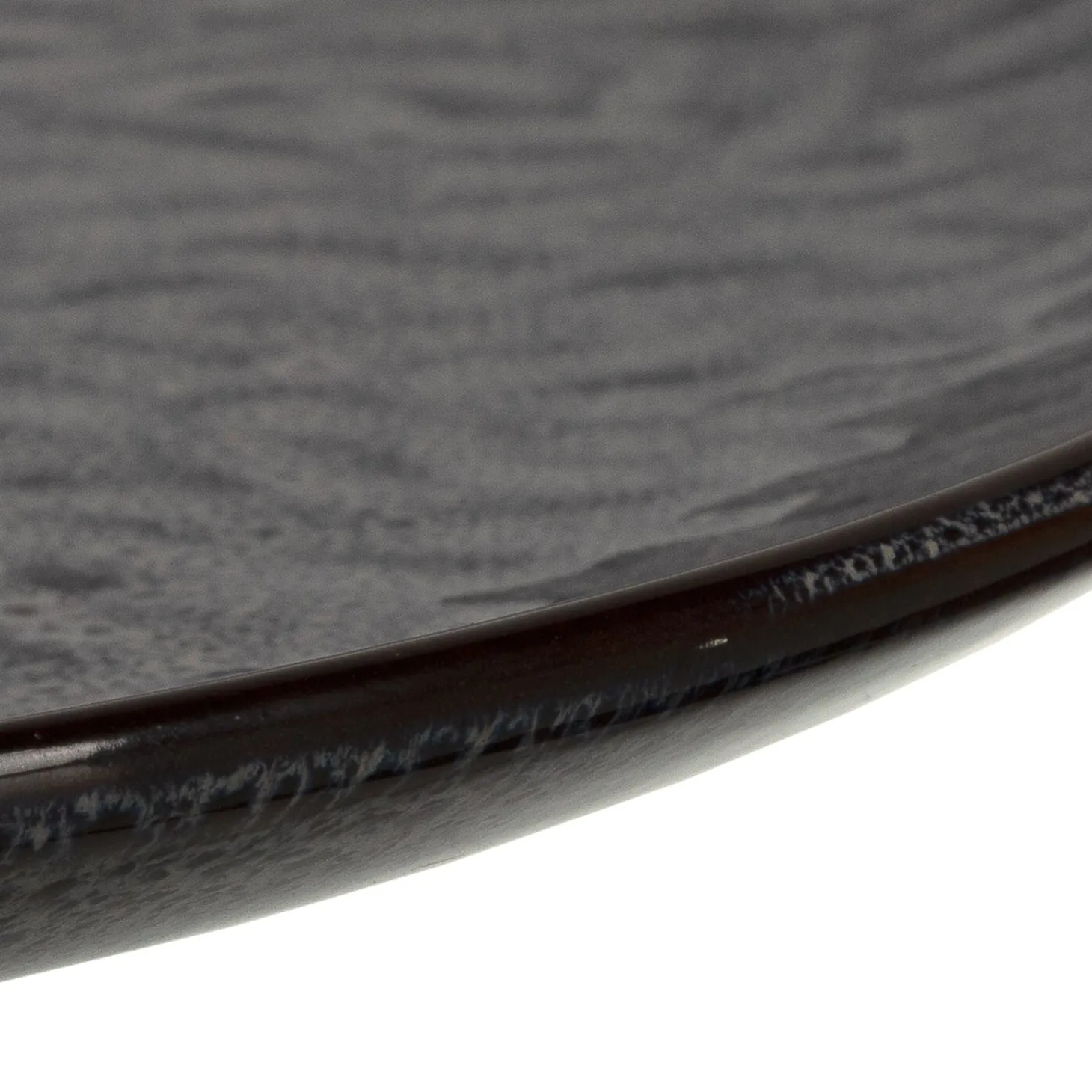 Keramikteller MATERA 27 cm anthrazit 6er-Set