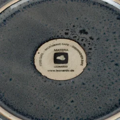 Keramikteller MATERA 23 cm anthrazit 6er-Set