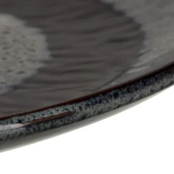 Keramikteller MATERA 23 cm anthrazit 6er-Set