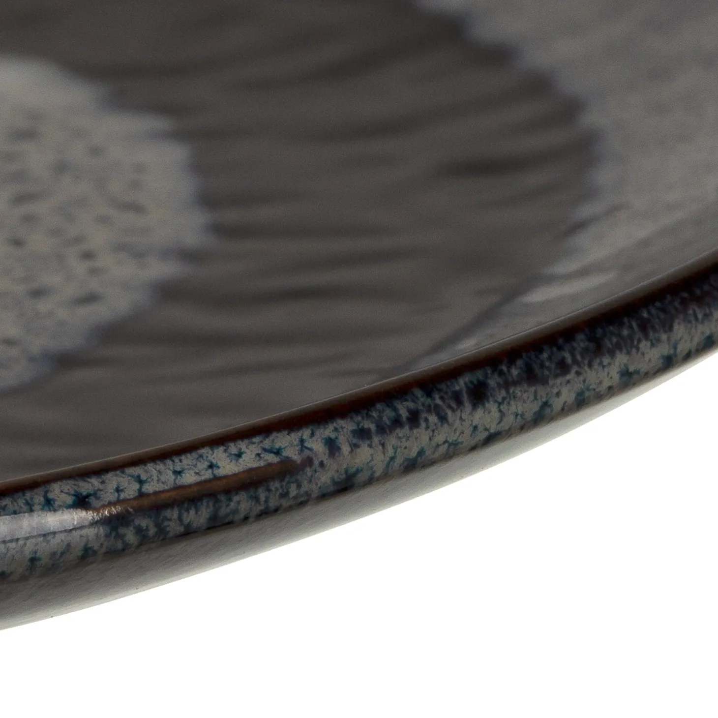 Keramikteller MATERA 23 cm anthrazit 6er-Set